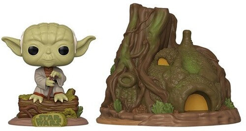 DAGOBAH YODA W/ HUT (11) - FUNKO: POP! TOWN (STAR WARS)