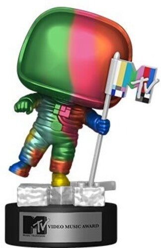 MTV MOON PERSON (18: METALLIC RAINBOW) - FUNKO: POP! ICONS (MTV)