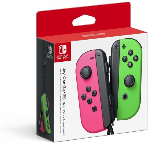 CONTROLLER: JOY CON SET (PINK/GREEN) - NINTENDO SWITCH: CONTROLLER