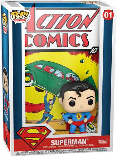 SUPERMAN (01) - FUNKO: POP! COMIC COVERS (DC)