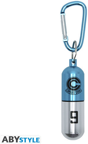 KEYCHAIN: BLUE CAPSULE - DRAGONBALL Z