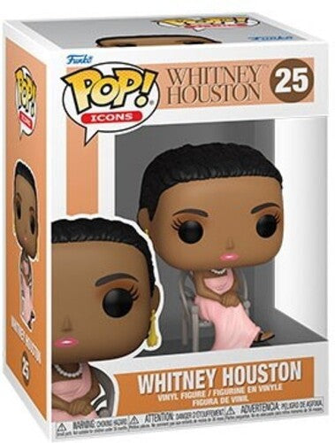 WHITNEY HOUSTON (25) - FUNKO: POP! ICONS (WHITNEY)