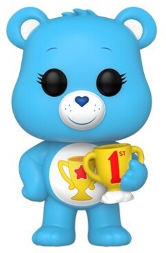 CHAMP BEAR (1203: FLOCKED CHASE) - FUNKO: POP! (CARE BEARS)