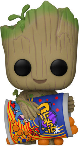 GROOT W/ CHEESE PUFFS (1196) - FUNKO: POP! (I AM GROOT)