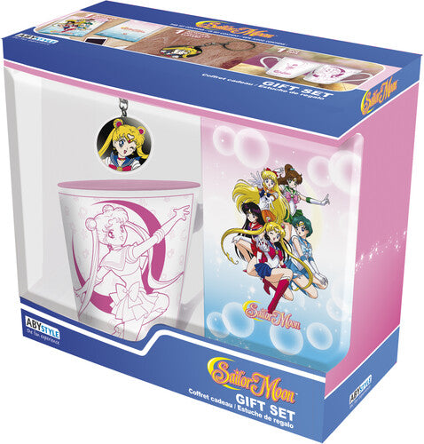 GIFT SET: KEYCHAIN/MUG/NOTEBOOK - SAILOR MOON