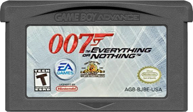 James Bond 007 Everything or Nothing - GAMEBOY ADVANCE