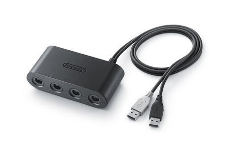 ADAPTER: GAMECUBE CONTROLLER ADAPTER - NINTENDO SWITCH/WII U: ADAPTER
