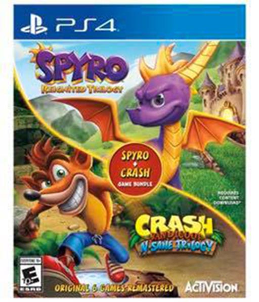 SPYRO & CRASH BUNDLE - PS4