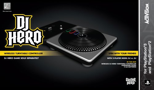 DJ HERO WIRELESS TURNTABLE CONTROLLER - PS3