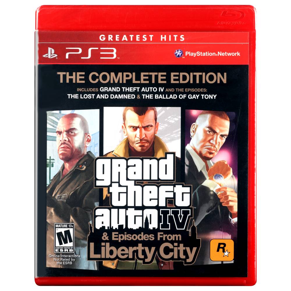 GRAND THEFT AUTO IV COMPLETE ED - PS3