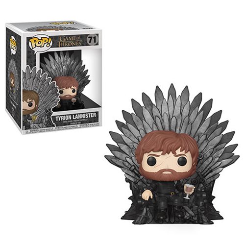 POP Deluxe: GOT S10 - Tyrion Sitting on Iron Thron - FUNKO