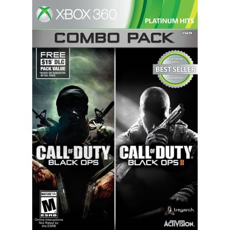 CALL OF DUTY BLACK OPS 1 & 2 COMBO PACK - XBOX 360