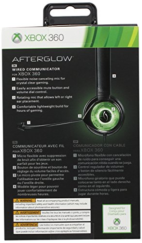 HEADSET: WIRED AFTERGLOW CHAT - XBOX 360: HEADSET (PDP)