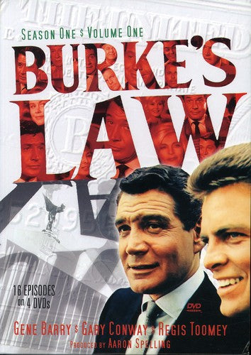 SEASON ONE: VOL 1 (4 DVD SET) - BURKES LAW