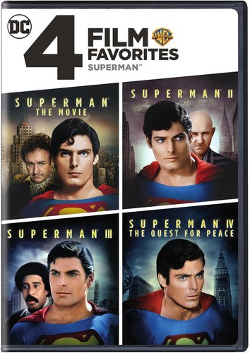 SUPERMAN: THE MOVIE/ 2 / 3 / 4 - DVD