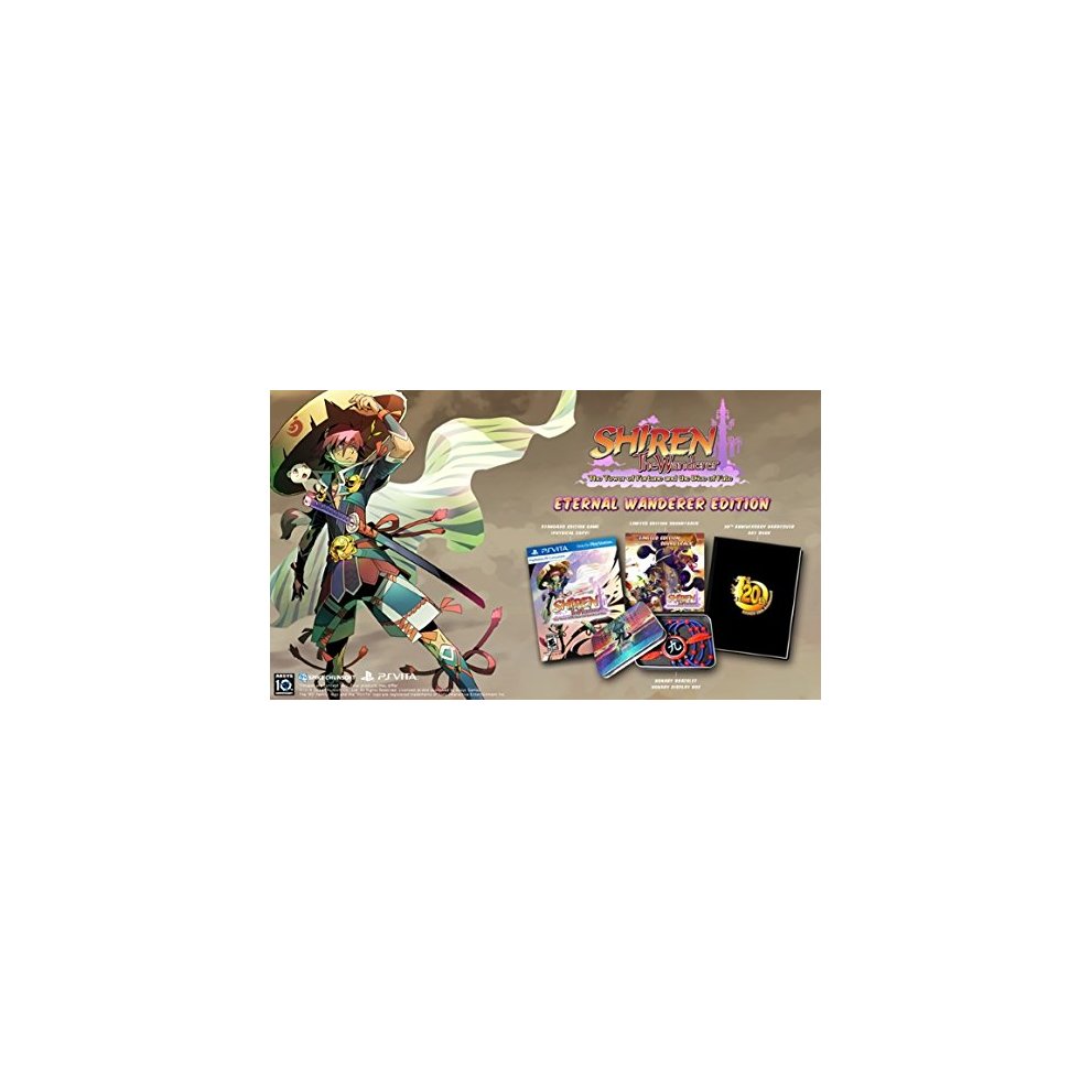 SHIREN THE WANDERER THE TOWER OF FORTUNE - PS VITA