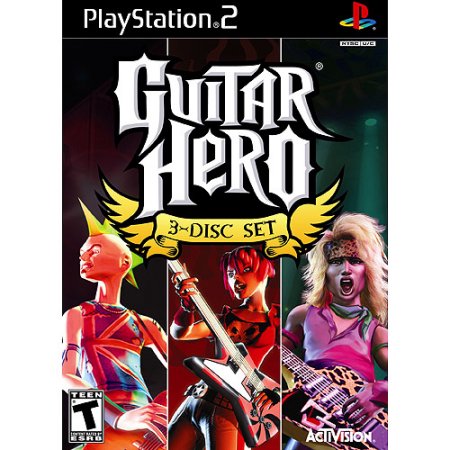 Playstation 2 With Guitar Hero buy 3