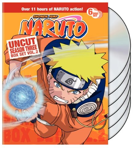 UNCUT SEASON 3: BOX SET: VOLUME 2 - NARUTO