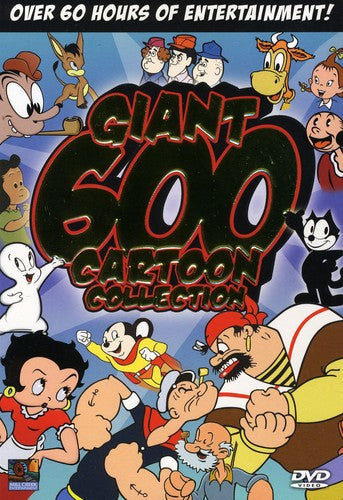 GIANT 600 CARTOON COLLECTION - DVD