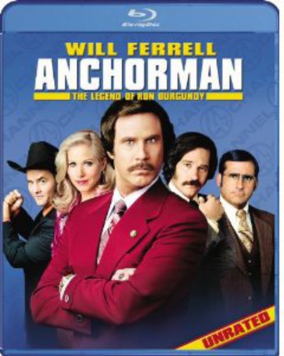 ANCHORMAN:UNRATED (BLU-RAY) - BLU-RAY