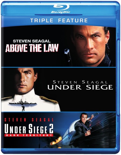 STEVEN SEAGAL TRIPLE FEATURE - BLU-RAY