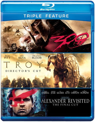 300/TROY/ALEXANDER REVISITED (BLU-RAY) - BLU-RAY