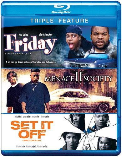 FRIDAY/MENACE II SOCIETY/SET IT OFF - BLU-RAY