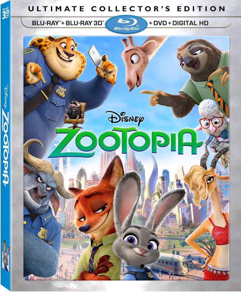 ZOOTOPIA (2016: 3-D BLU-RAY) - BLU-RAY – The Exchange Stores