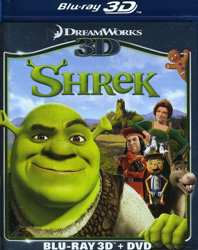 SHREK 3-D (BLU-RAY 3-D/DVD) - BLU-RAY