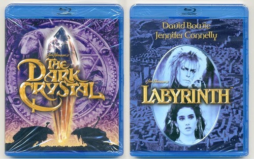 DARK CRYSTAL/LAYRINTH  (BLU-RAY) - BOWIE/CONNELY