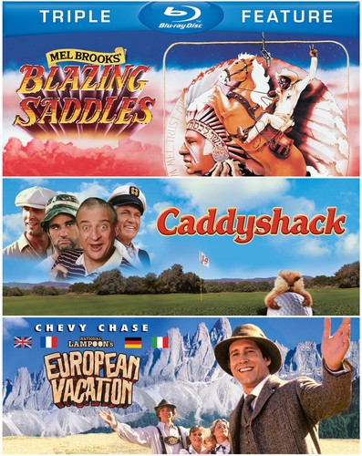 BLAZING SADDLES/CADDYSHACK... - BLU-RAY