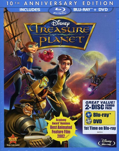 TREASURE PLANET (BLU-RAY/DVD) - BLU-RAY