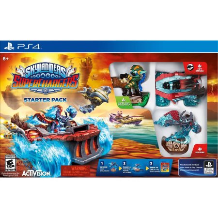 SKYLANDERS SUPERCHARGERS STARTER PACK - PS4