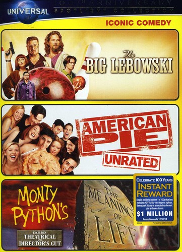 BIG LEBOWSKI/AMERICAN PIE/MEANING OF LIF - DVD