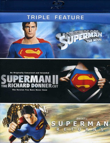 SUPERMAN TRIPLE FEATURE (BLU-RAY) - BLU-RAY