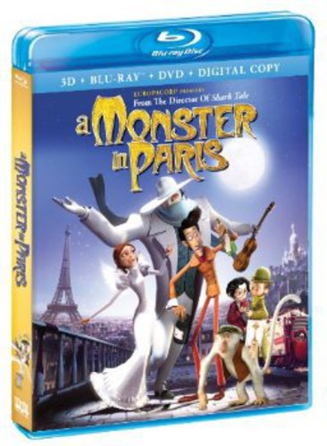 A MONSTER IN PARIS (3D/2D BLU-RAY/DVD) - BLU-RAY