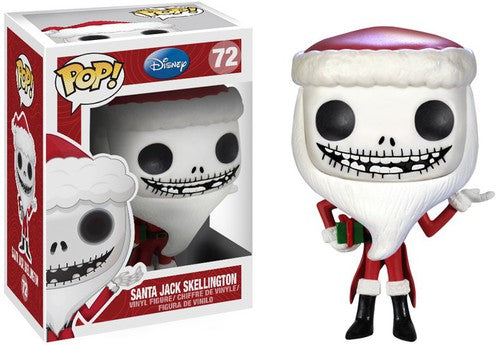 SANTA JACK SKELLINGTON (72) - FUNKO: POP! (DISNEY)