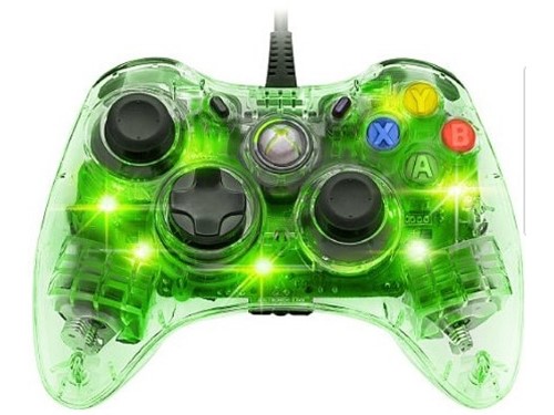 CONTROLLER: AFTERGLOW: GREEN (W) - XBOX 360: CONTROLLER (PDP)