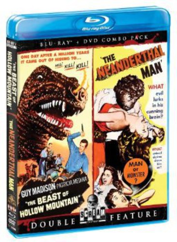 BEAST OF HOLLOW.../NEANDERTHAL MAN - BLU-RAY