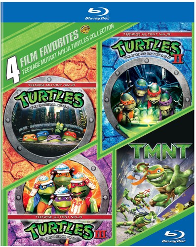 TEENAGE MUTANT...COLLECTION (4 BLU-RAY) - BLU-RAY