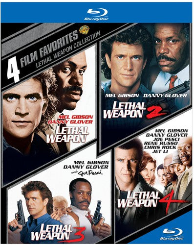 LETHAL WEAPON 1-4 (BLU-RAY) - BLU-RAY