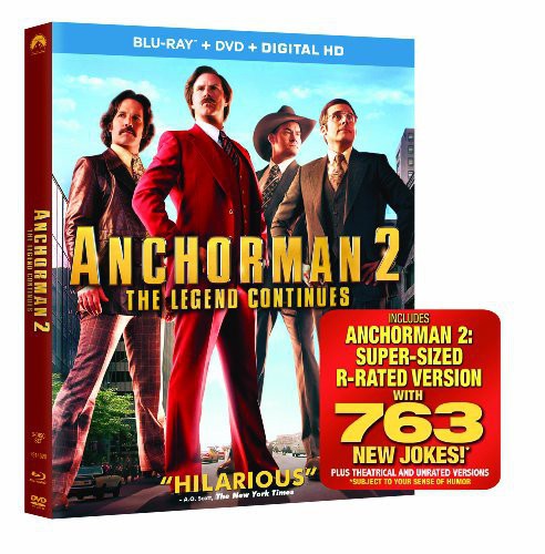 ANCHORMAN 2 (BLU-RAY) - BLU-RAY