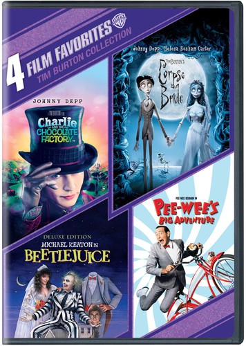 4 FILM...:TIM BURTON COLLECTION (4 DVD) - DVD