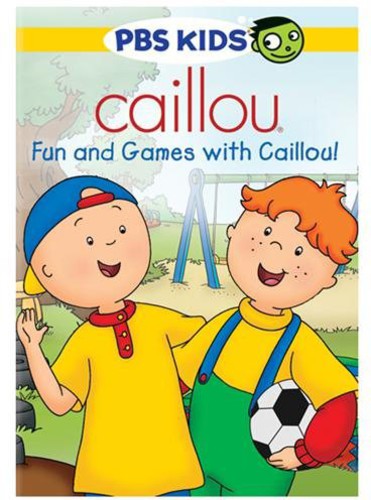 FUN AND GAMES WITH CAILLOU! - DVD