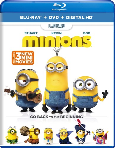 MINIONS (2015: BLU-RAY) - BLU-RAY