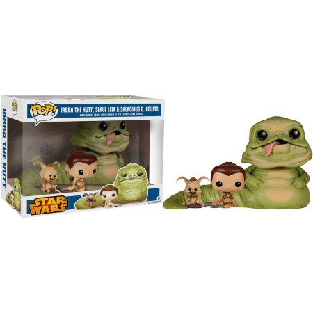 JABBA THE HUTT/SLAVE LEIA/SALACIOUS B... - FUNKO: POP! (STAR WARS)