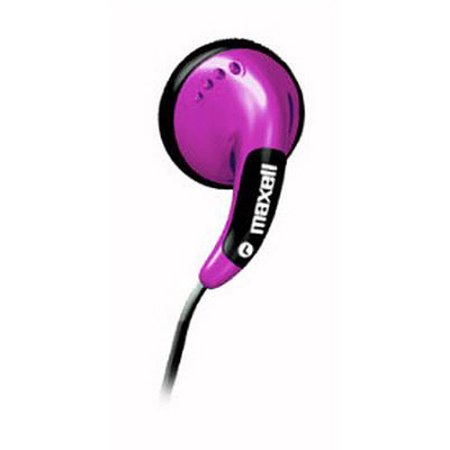 COLORBUDS W/MIC: PURPLE - MAXELL EARBUDS