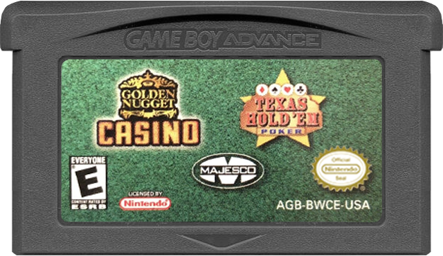 Golden Nugget Casino/Texas Holdem - GAMEBOY ADVANCE