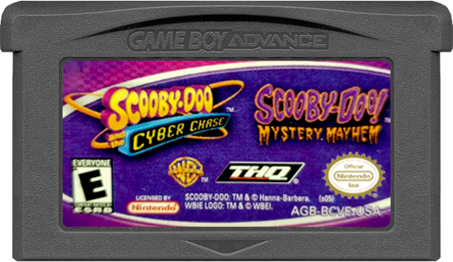 Scooby Doo Cyber Chase /Mystery Mayhem - GAMEBOY ADVANCE