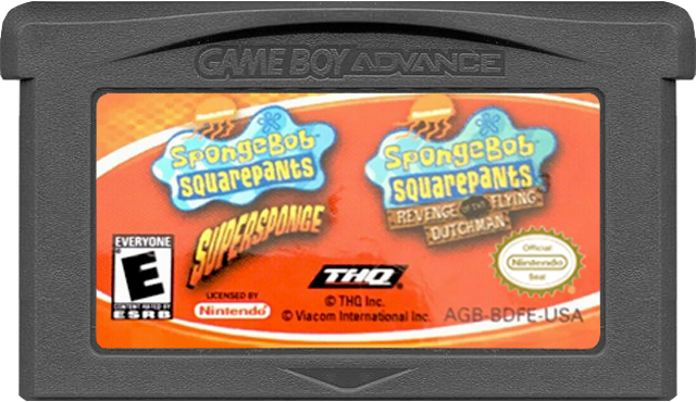 SpongeBob SquarePants Flying/Super Spong - GAMEBOY ADVANCE